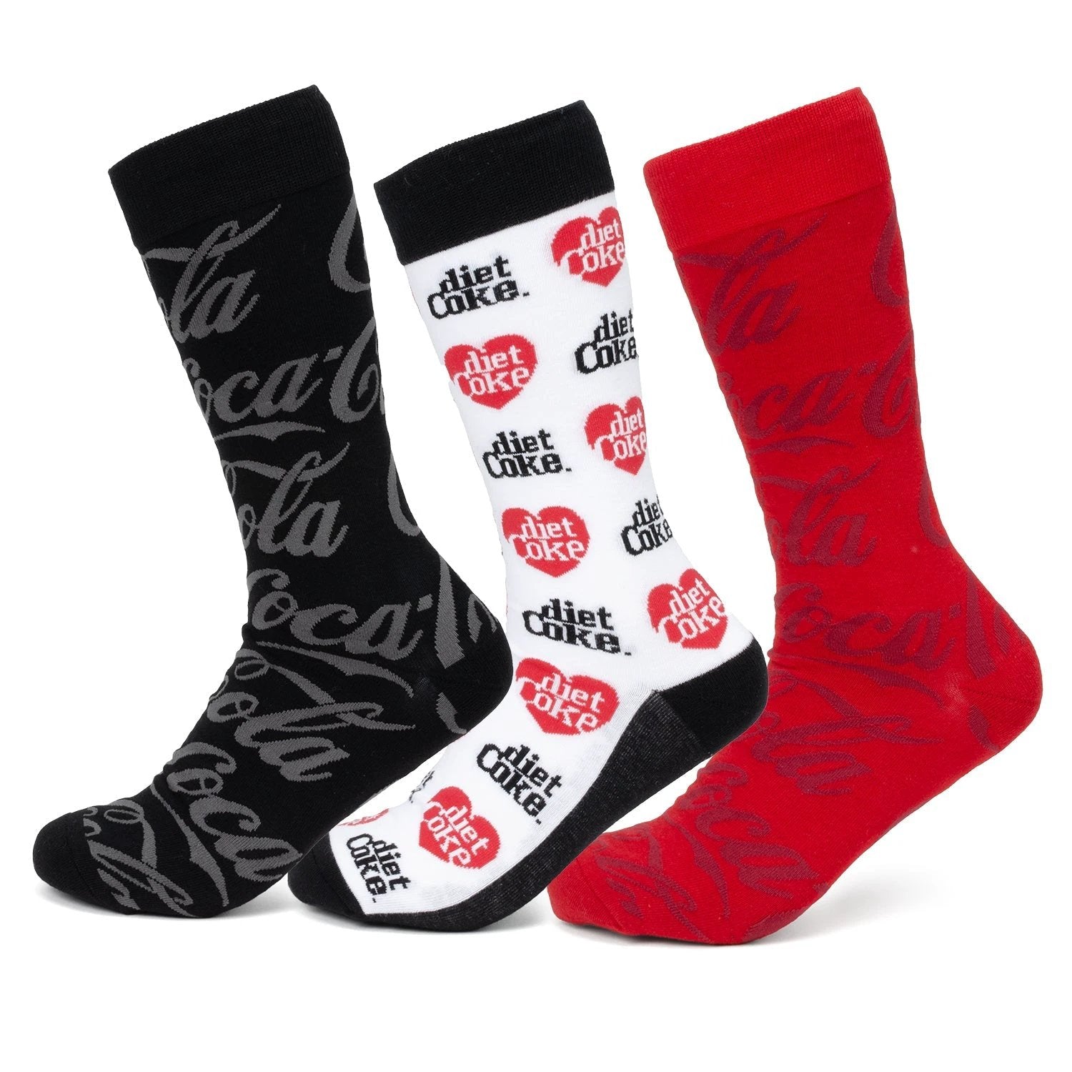 Coca-Cola 3 Pack Sock Set by Cufflinks.com