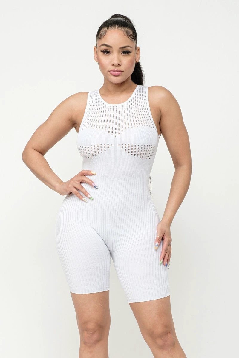 Poinetlle Stitch Romper by VYSN