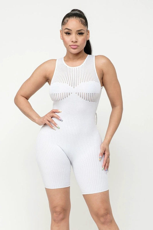 Poinetlle Stitch Romper by VYSN