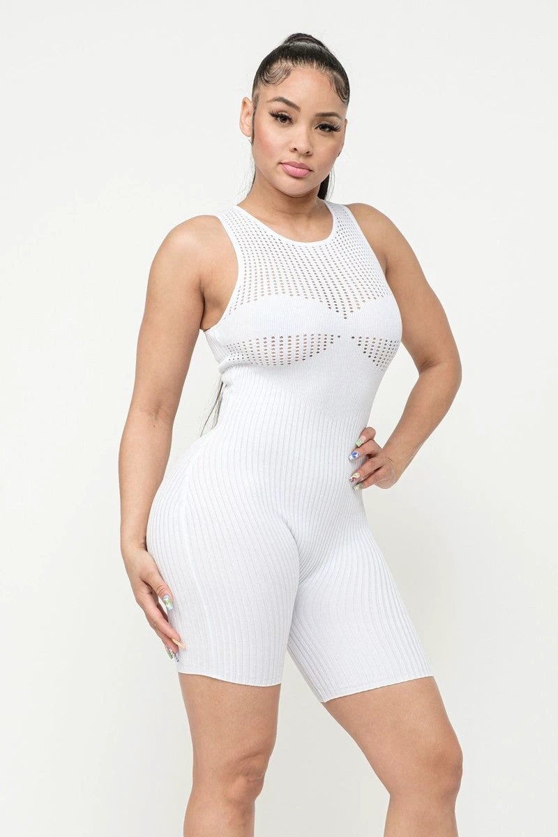 Poinetlle Stitch Romper by VYSN