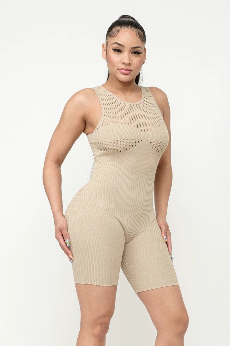 Poinetlle Stitch Romper by VYSN
