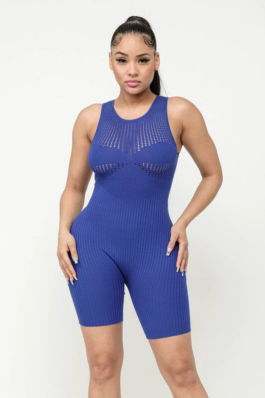 Poinetlle Stitch Romper by VYSN