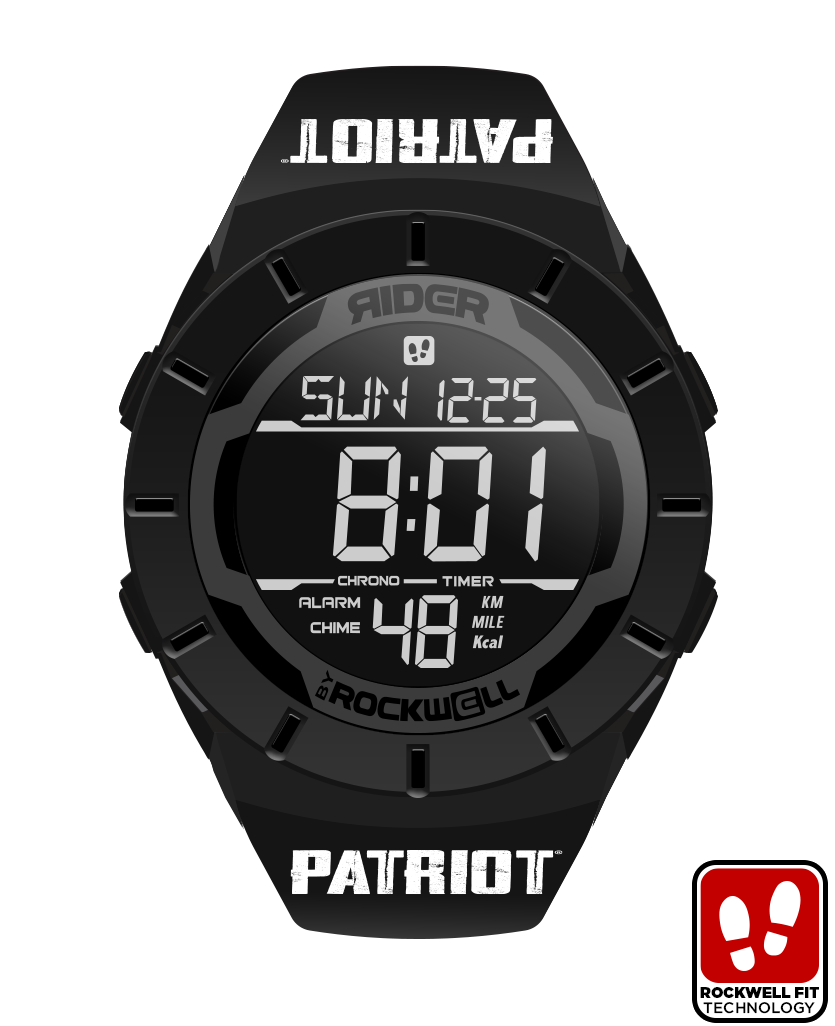 Patriot Gear Phantom Black Coliseum Fit™ by Rockwell Time