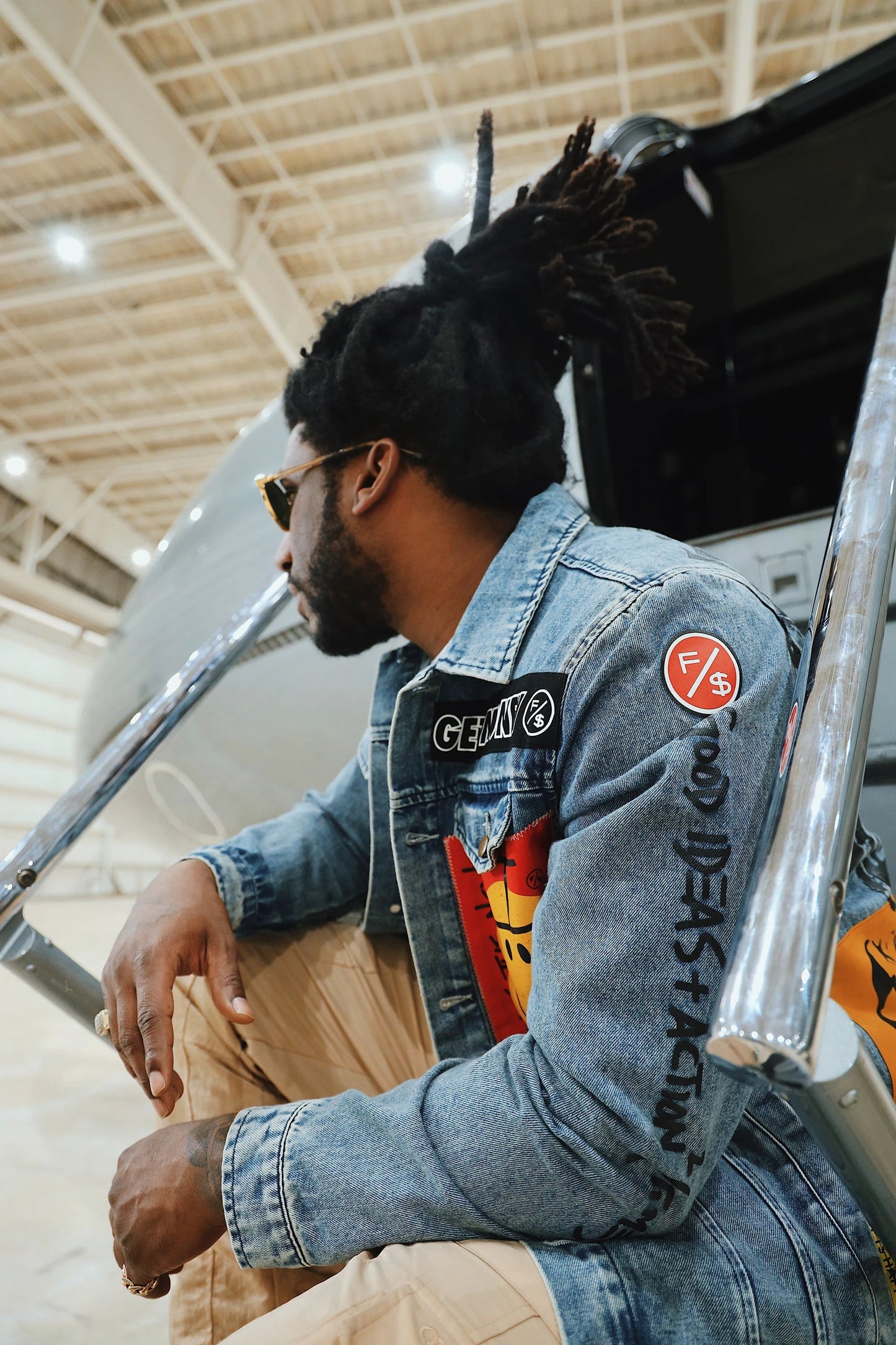 New Rich Denim Jacket (Denim) by Fly Supply Co
