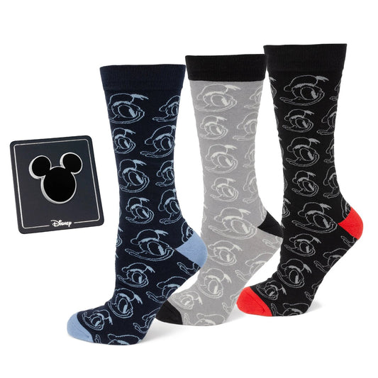 Disney Donald Duck Black Gift Set by Cufflinks.com