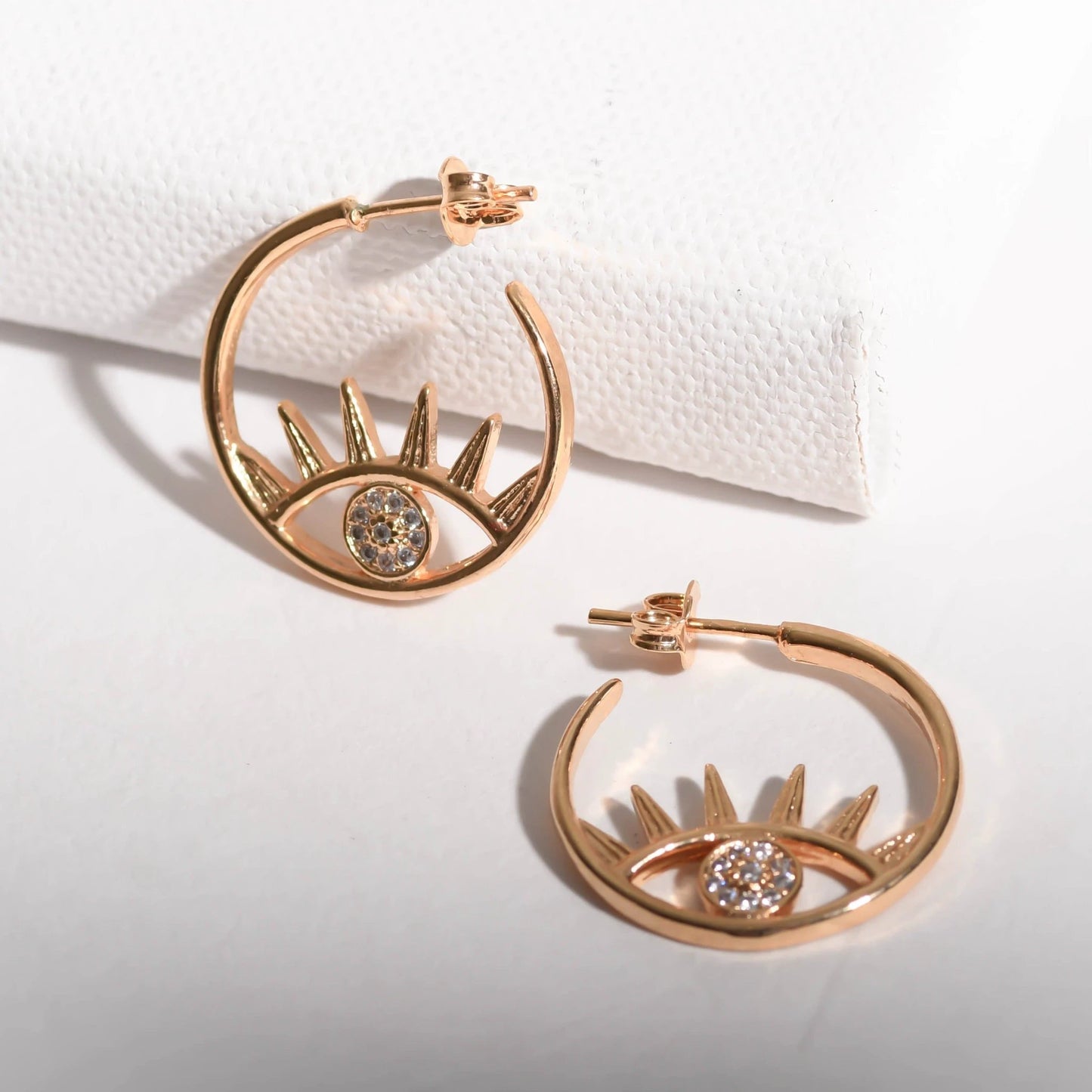 Eyes of Life Hoops by Views & Co