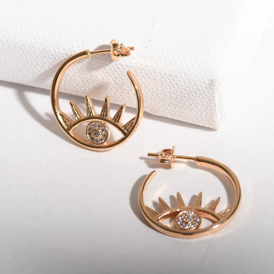Eyes of Life Hoops by Views & Co