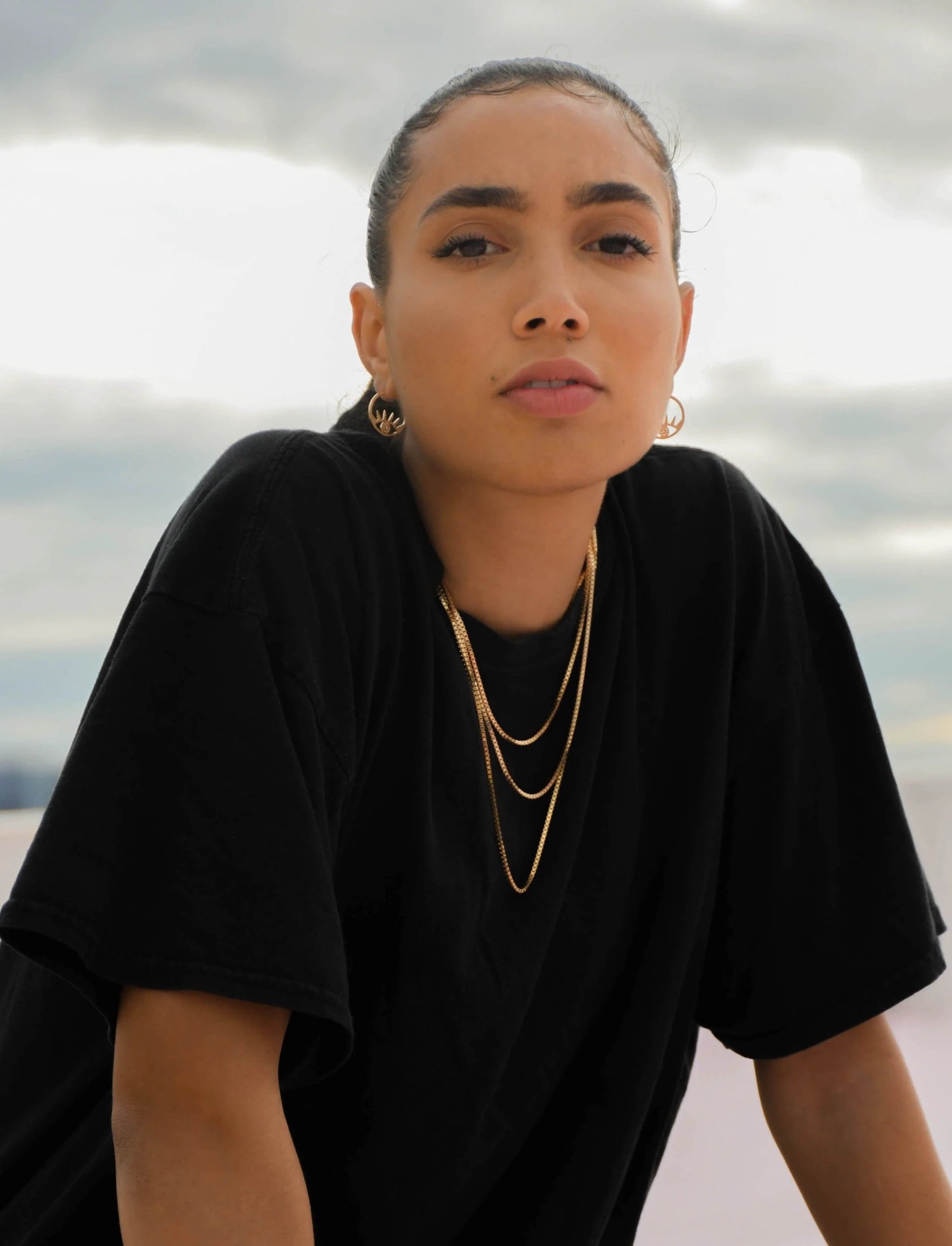Eyes of Life Hoops by Views & Co
