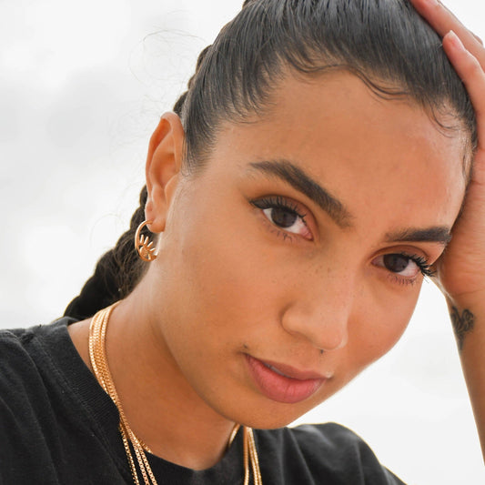 Eyes of Life Hoops by Views & Co