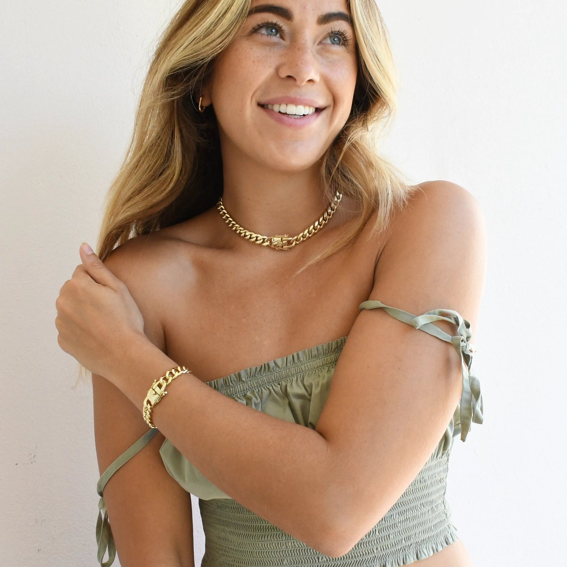 Rebel Gold Choker by Views & Co