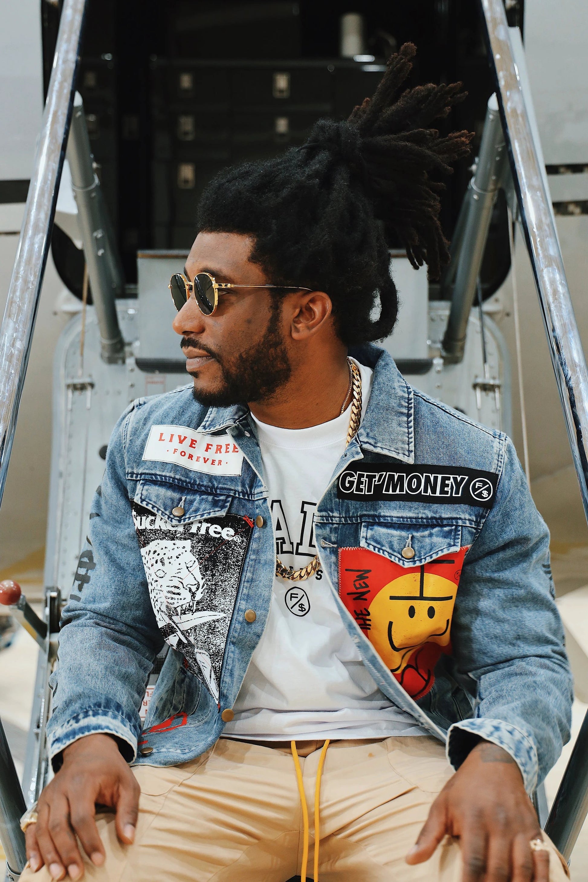 New Rich Denim Jacket (Denim) by Fly Supply Co