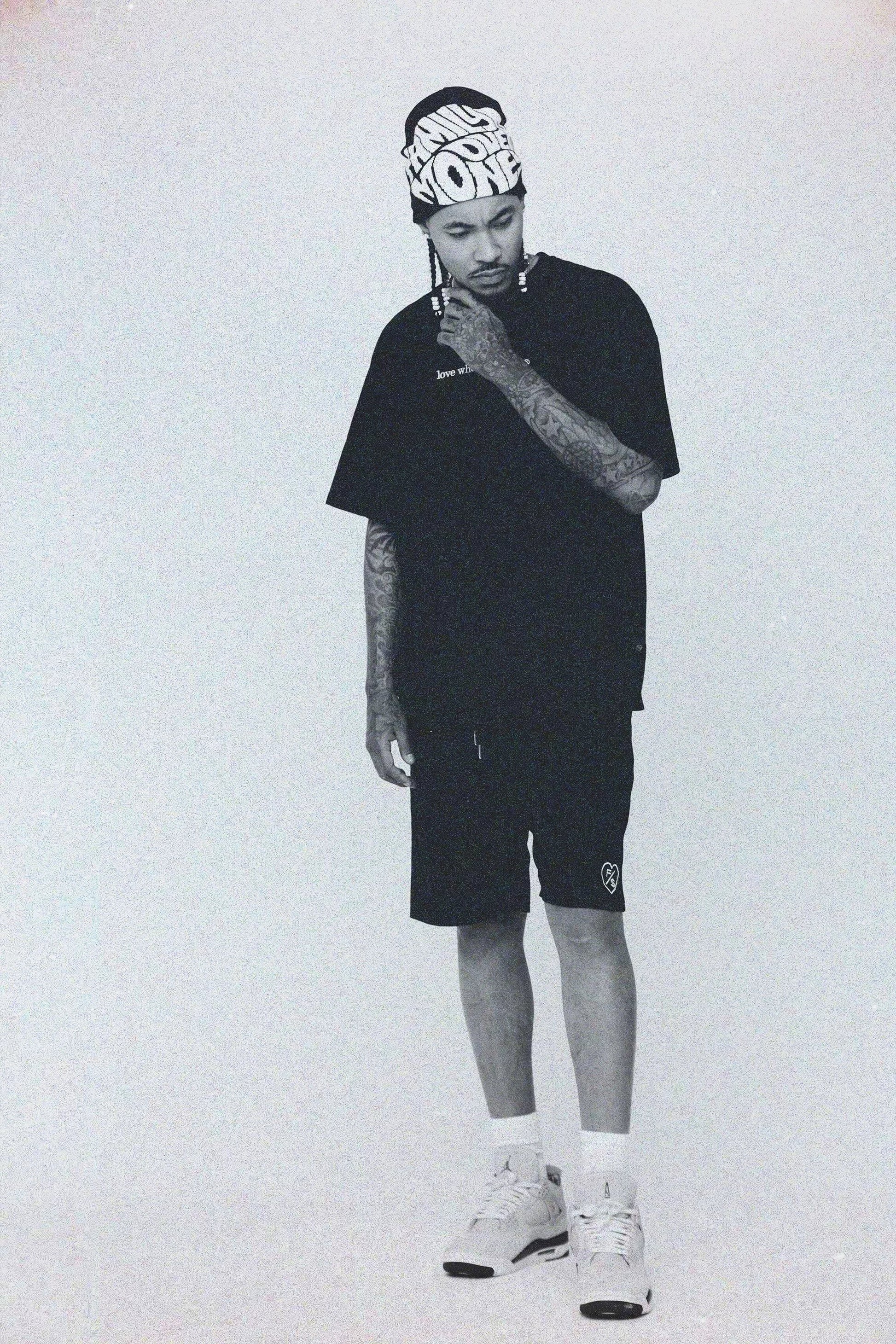 Love Who Loves You (Black - Oversize Shirt) by Fly Supply Co
