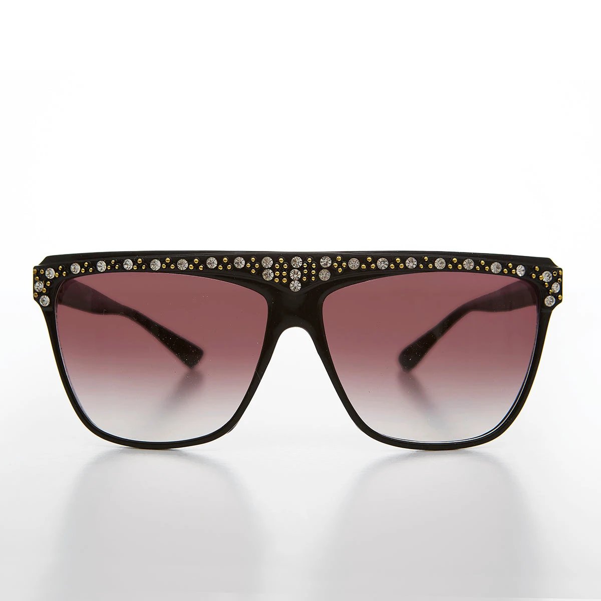 80s Rhinestone Women's Vintage Sunglass - Fifi by Sunglass Museum