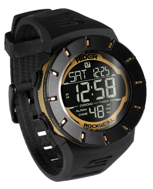 We Fight - Gold/Black Forum by Rockwell Time