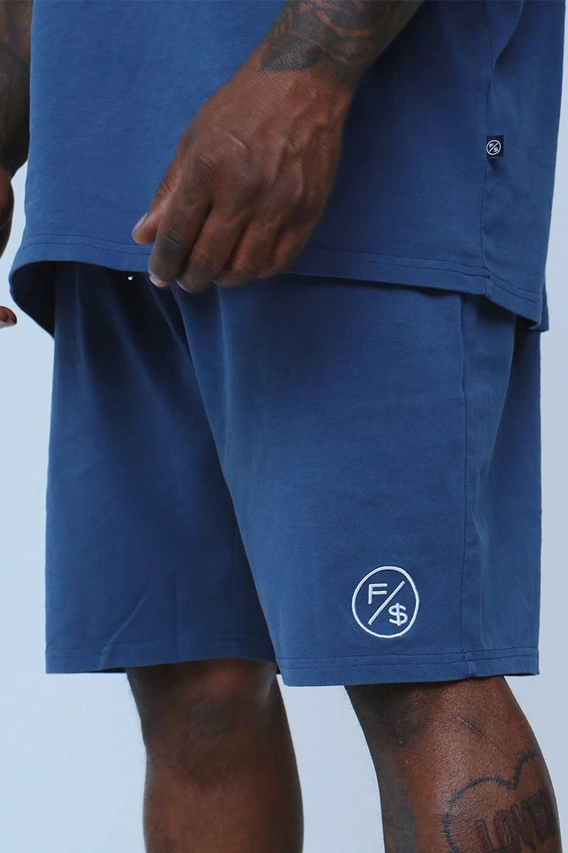Friends In High Places (Navy - Shorts) by Fly Supply Co