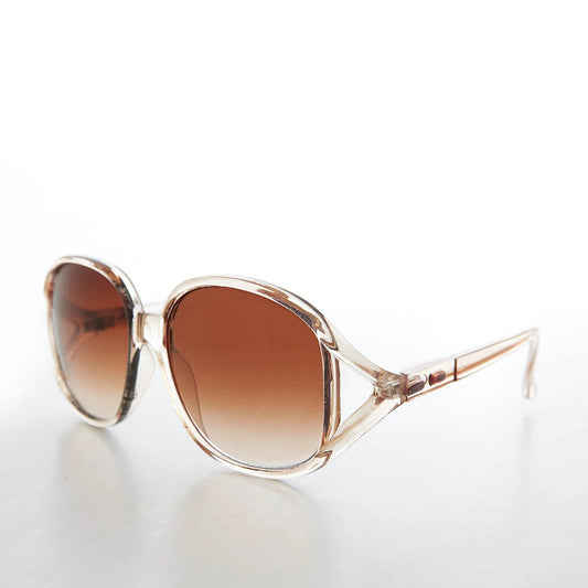 Large Round Oversized Women's Boho Vintage Sunglasses - Grace by Sunglass Museum