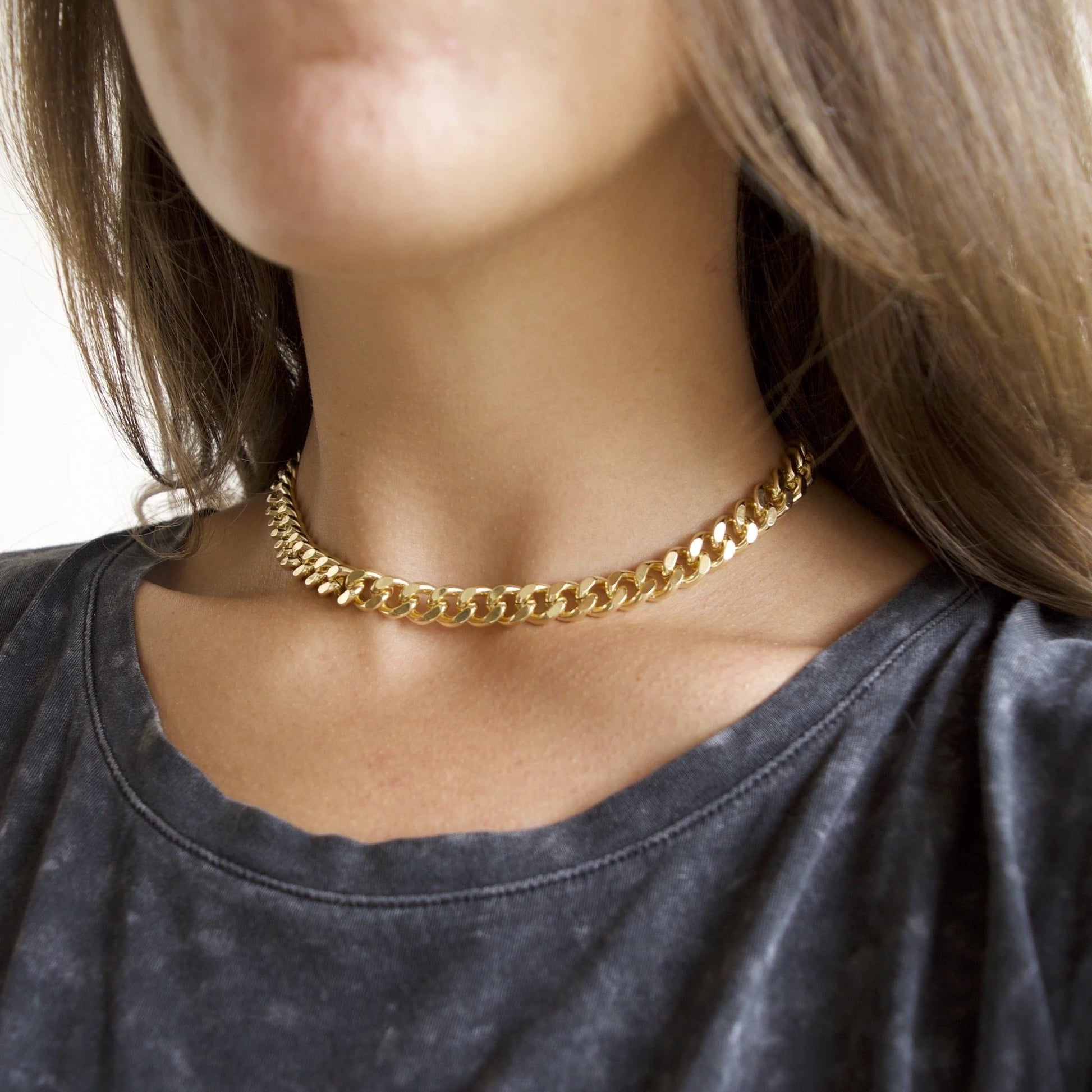 Rebel Gold Choker by Views & Co