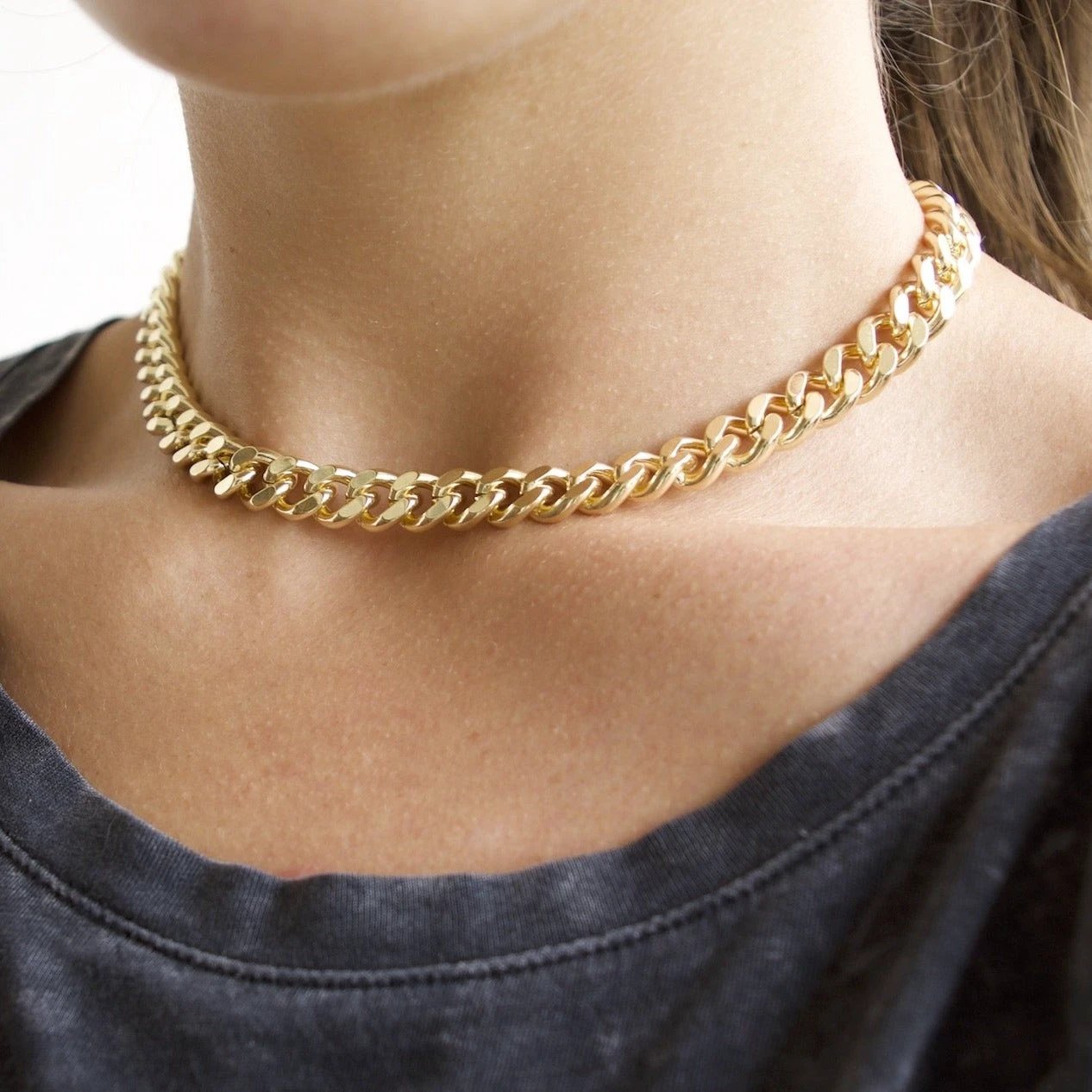 Rebel Gold Choker by Views & Co