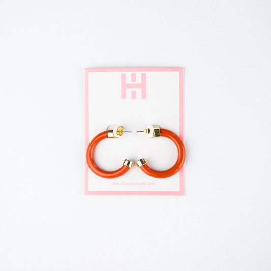 Mini Hoops - Burnt Orange by hoohoops