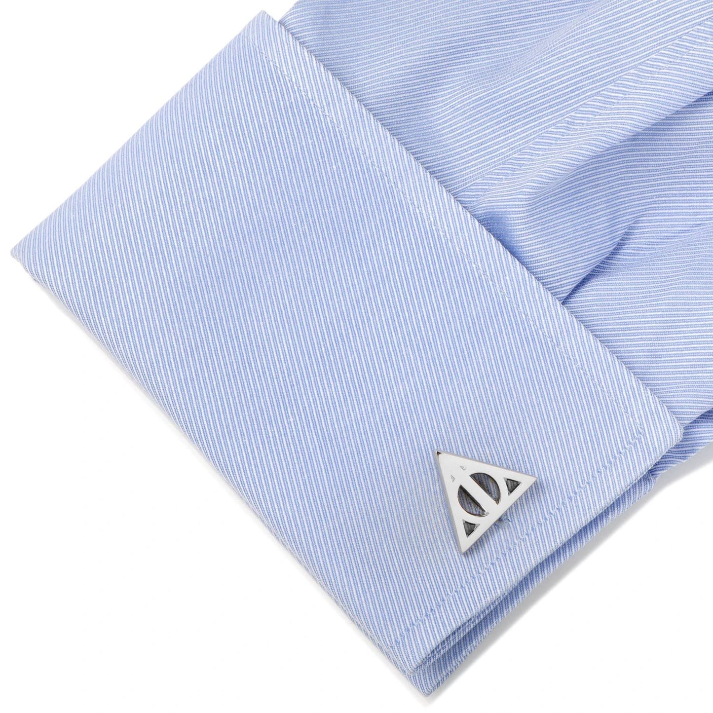 Harry Potter Deathly Hallows Gray Necktie Gift Set by Cufflinks.com