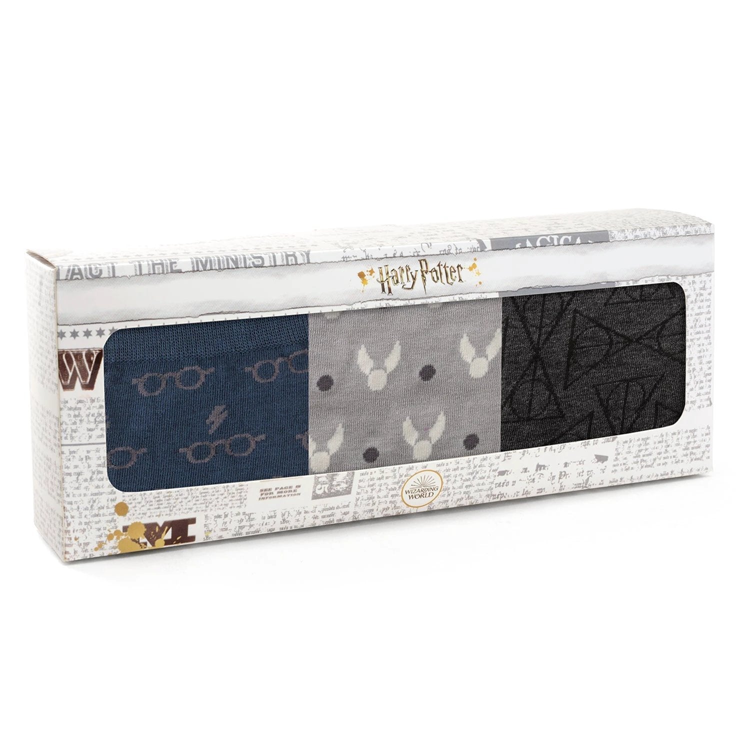 Harry Potter 3 Pack Sock Gift Set by Cufflinks.com