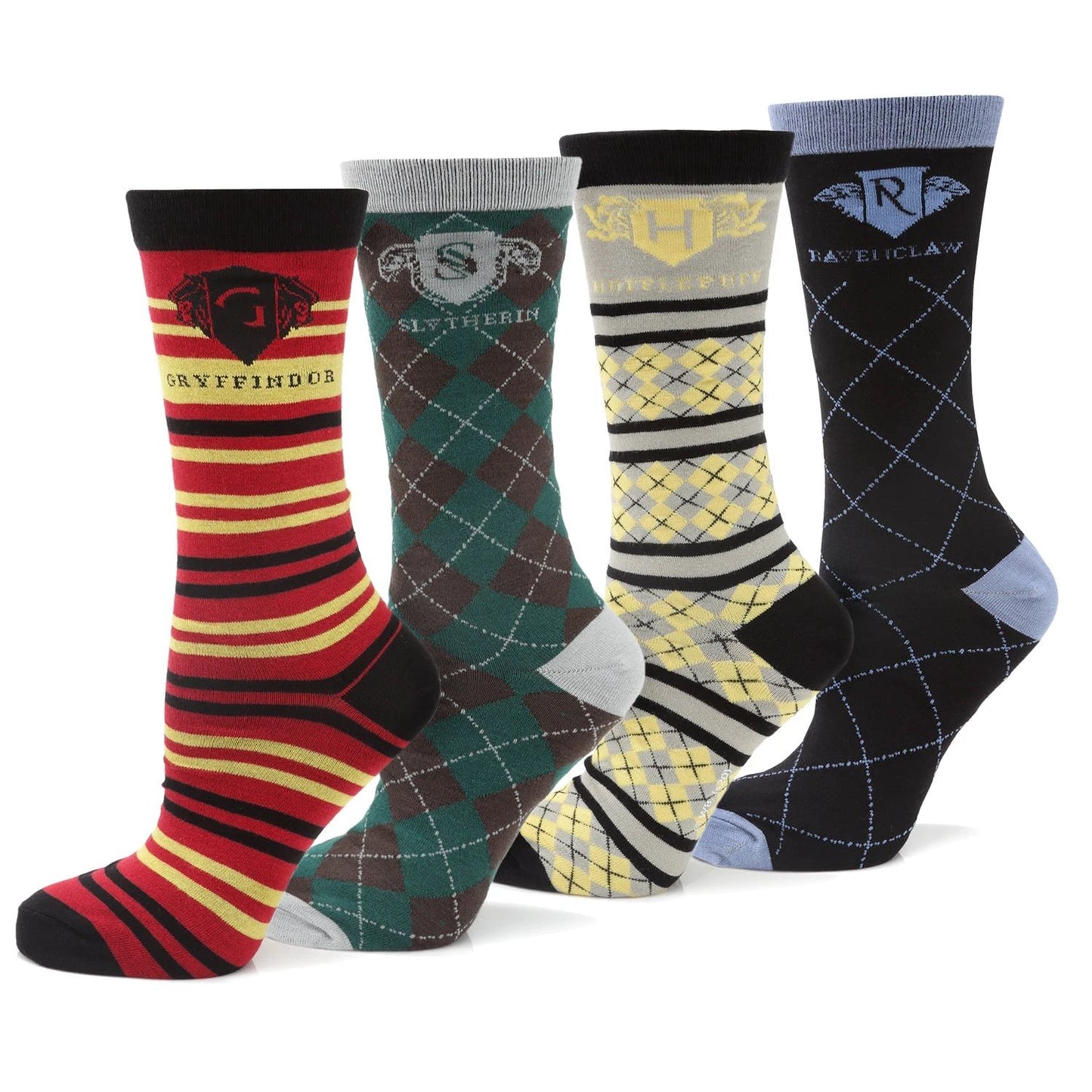 Harry Potter House 4 Socks Gift Set by Cufflinks.com