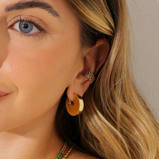 Plain Glam Fiz Earrings by Views & Co