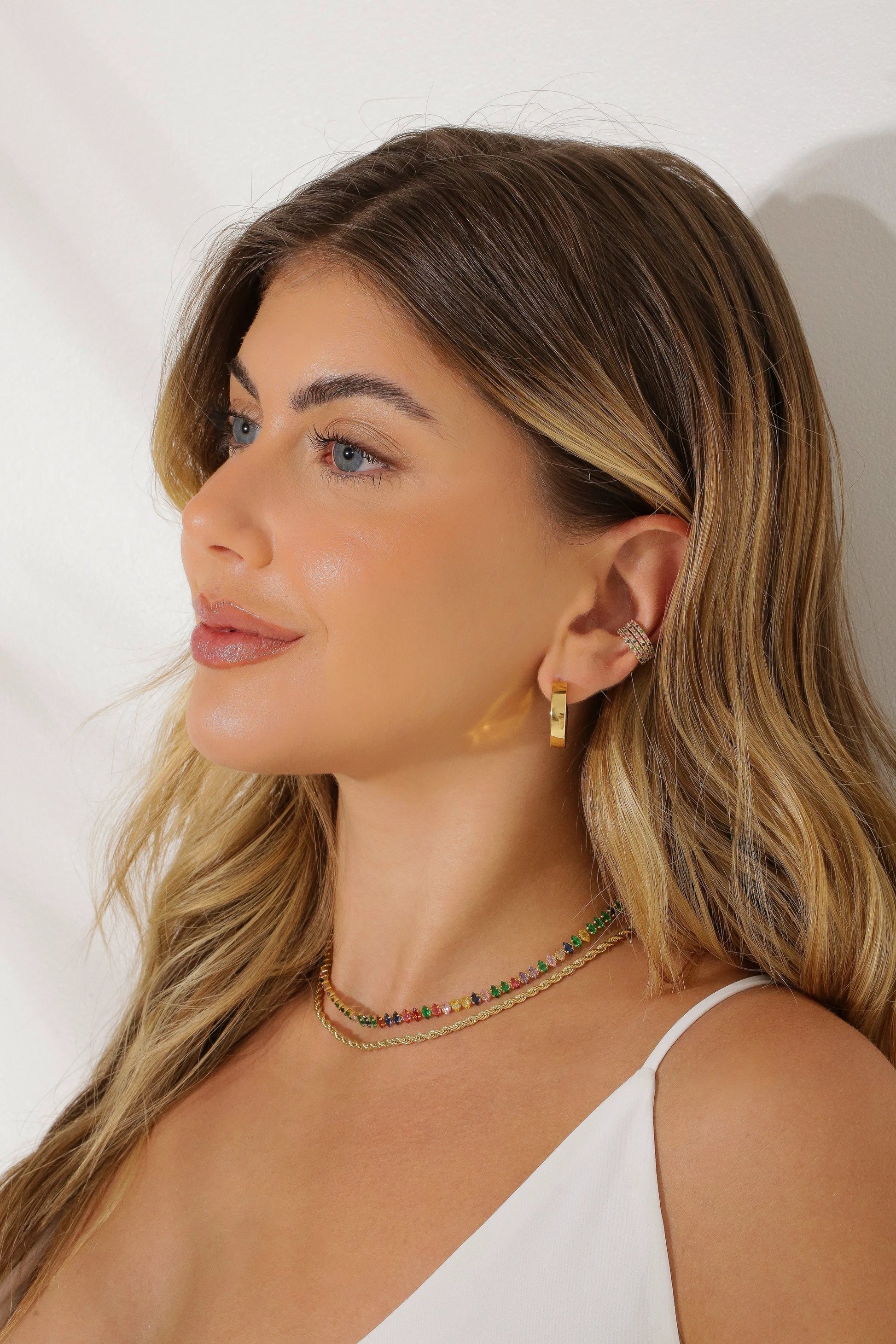 Plain Glam Fiz Earrings by Views & Co