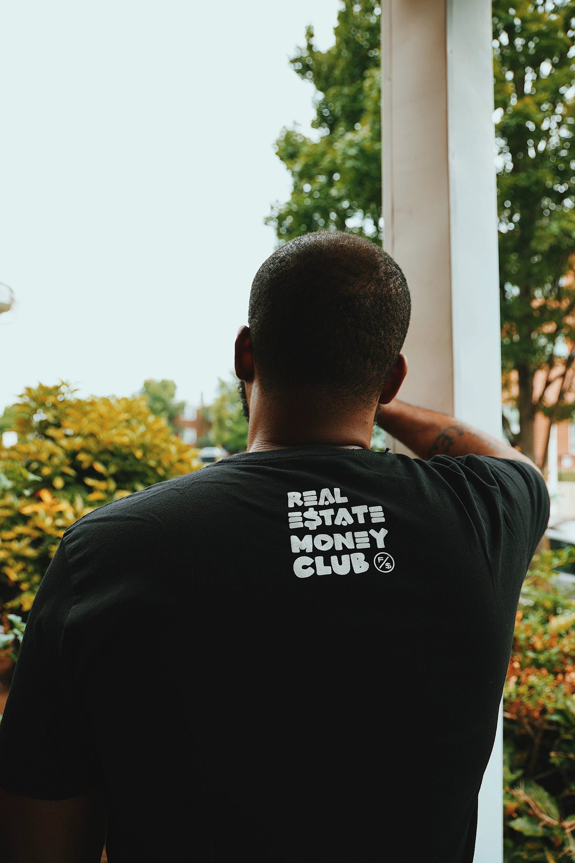 Better Than Selling Dope - Real Estate (Black Tee) by Fly Supply Co