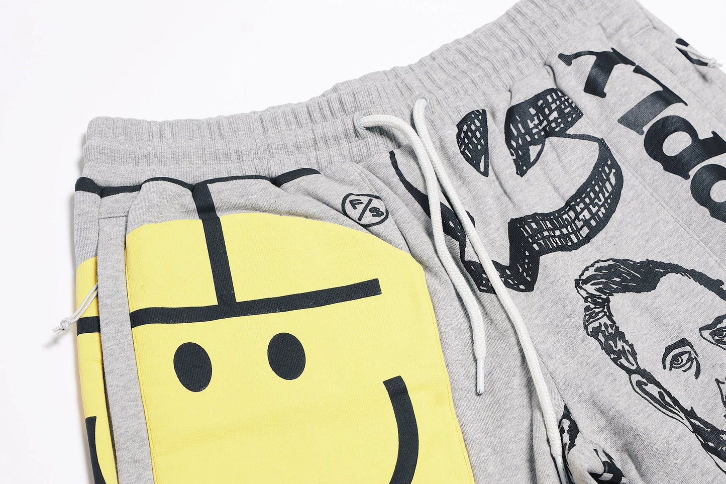 New Rich Sweatshorts (Heather Grey) by Fly Supply Co