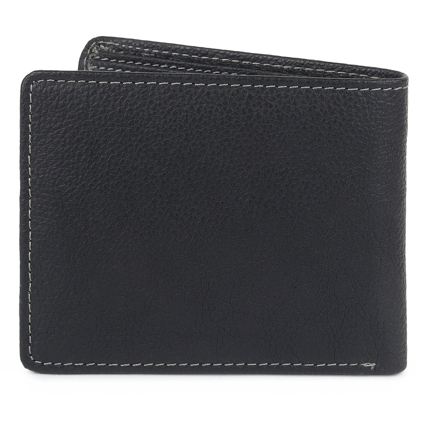 Black Textured Leather Mens Wallet by Classy Leather Bags