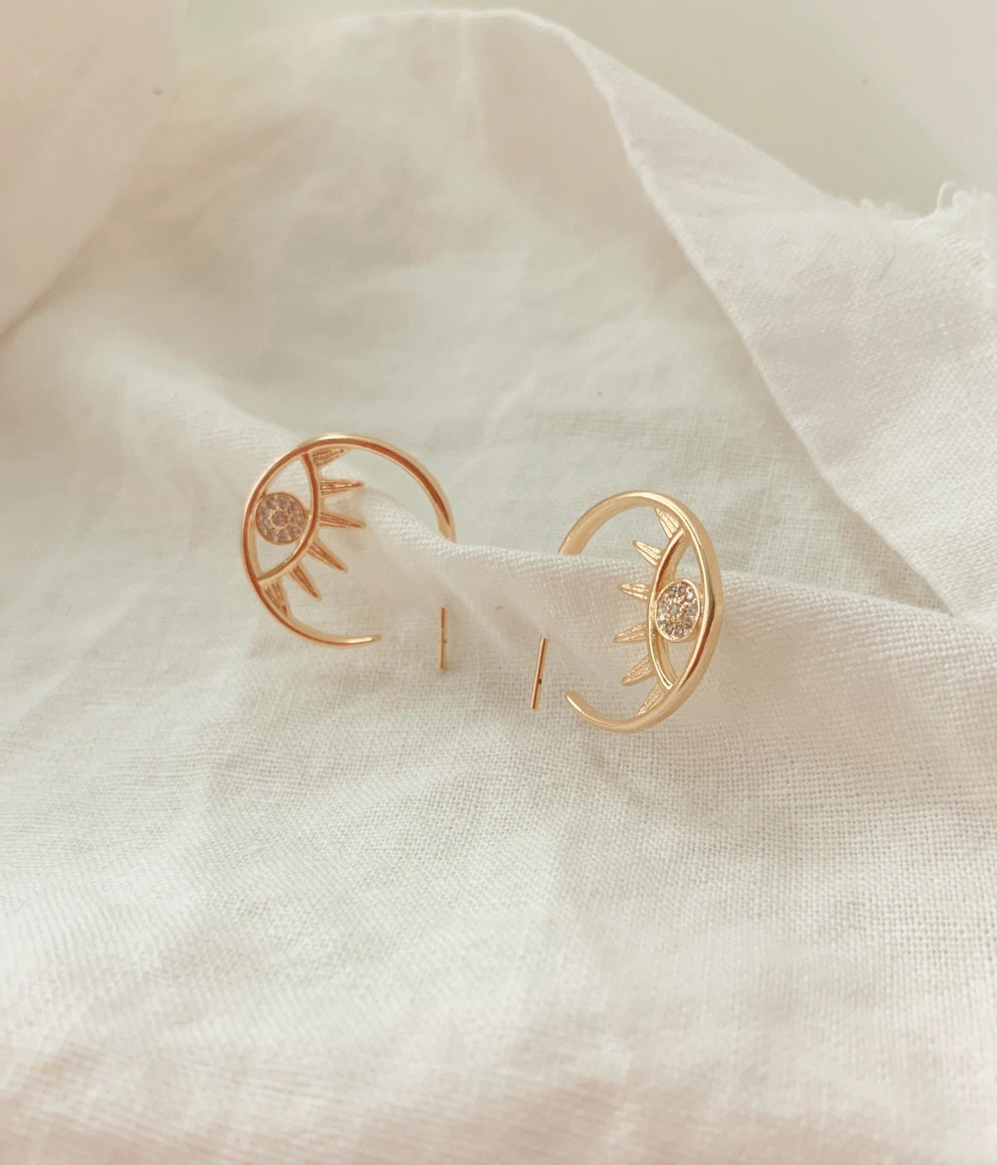 Eyes of Life Hoops by Views & Co