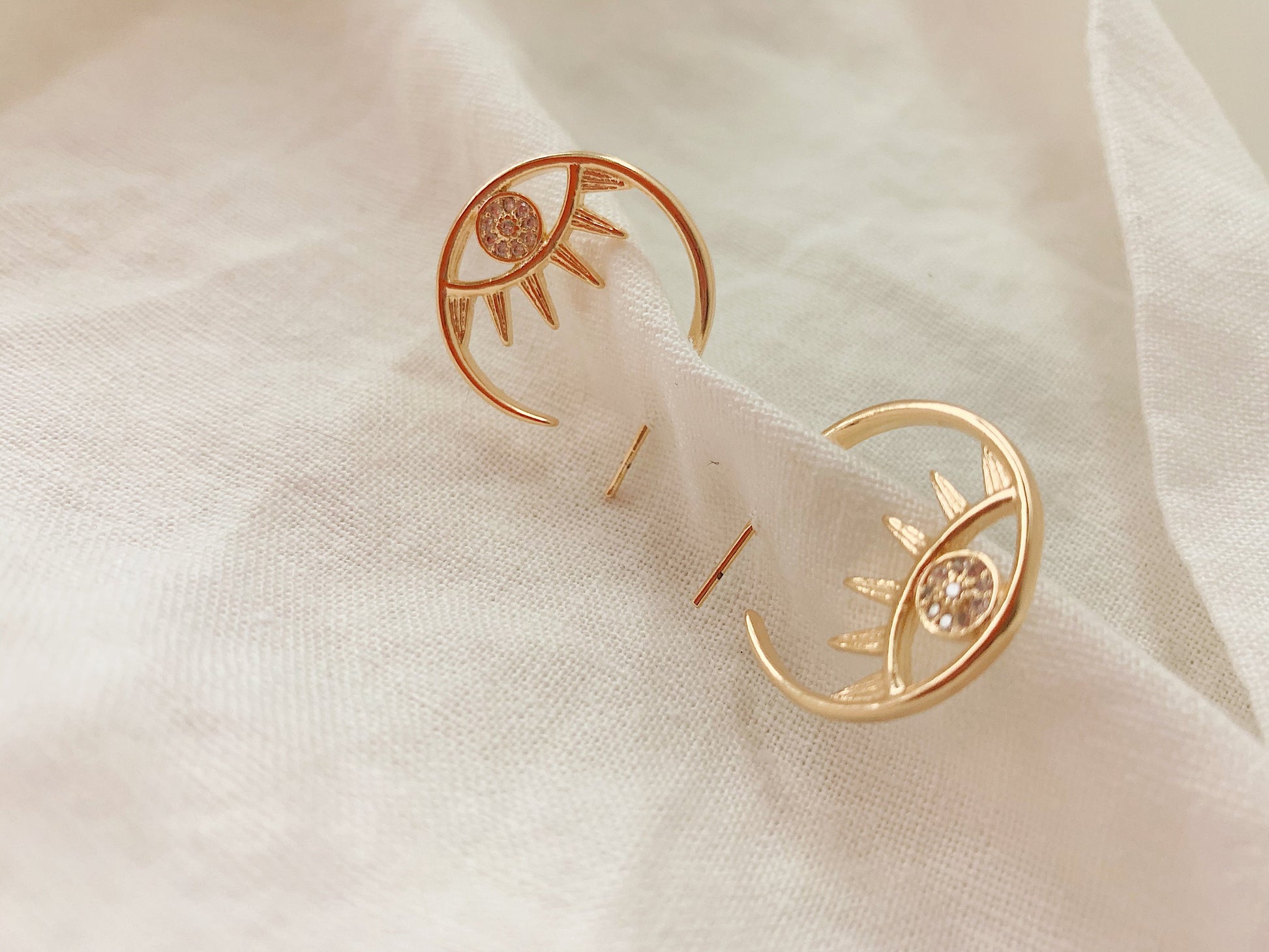 Eyes of Life Hoops by Views & Co