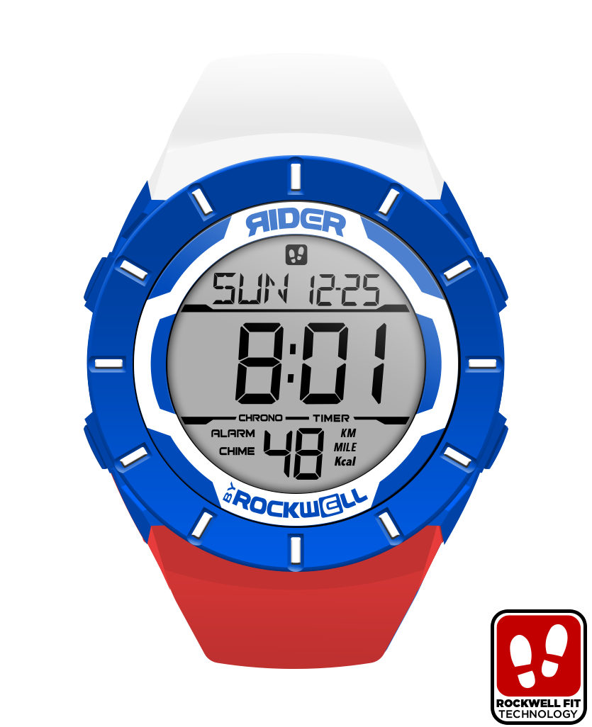 Limited Edition - Red/White/Blue Coliseum by Rockwell Time