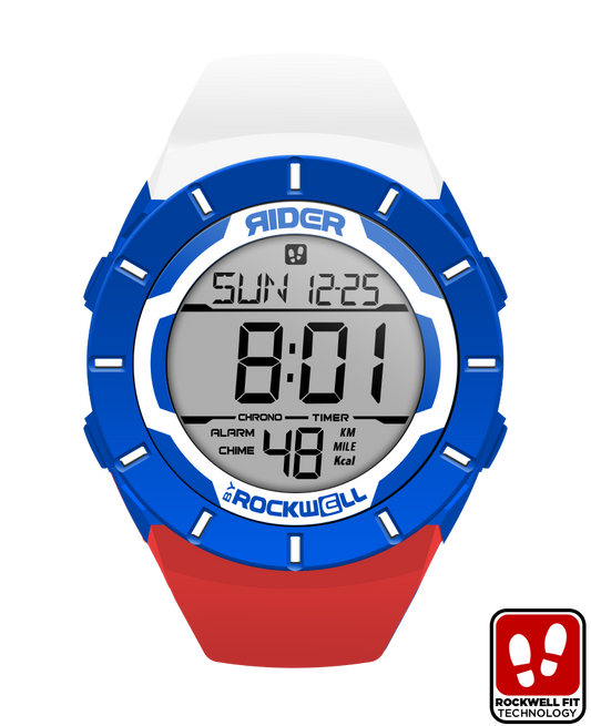 Limited Edition - Red/White/Blue Coliseum by Rockwell Time