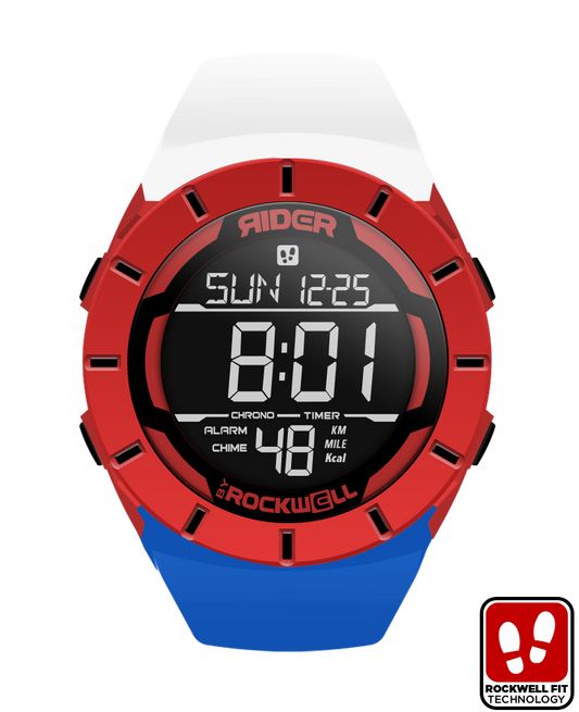 Limited Edition - Red/White/Blue Coliseum by Rockwell Time