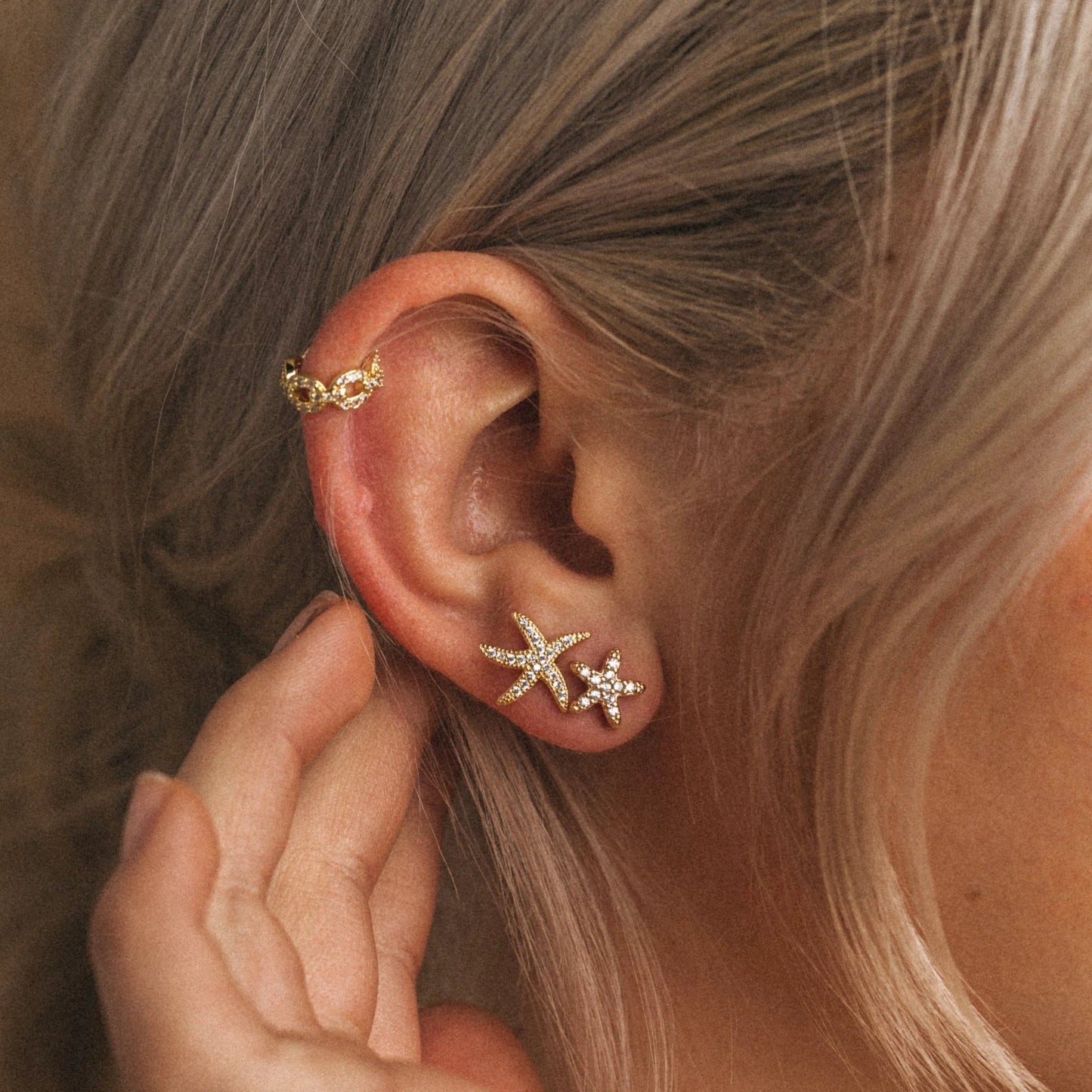 Starfish Studs by Views & Co