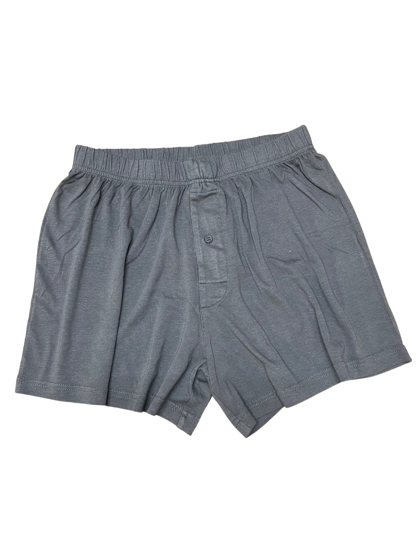 Men's Bamboo Viscose/Cotton Boxer Style Underwear Charcoal Grey Color - 5-pack by Spun Bamboo
