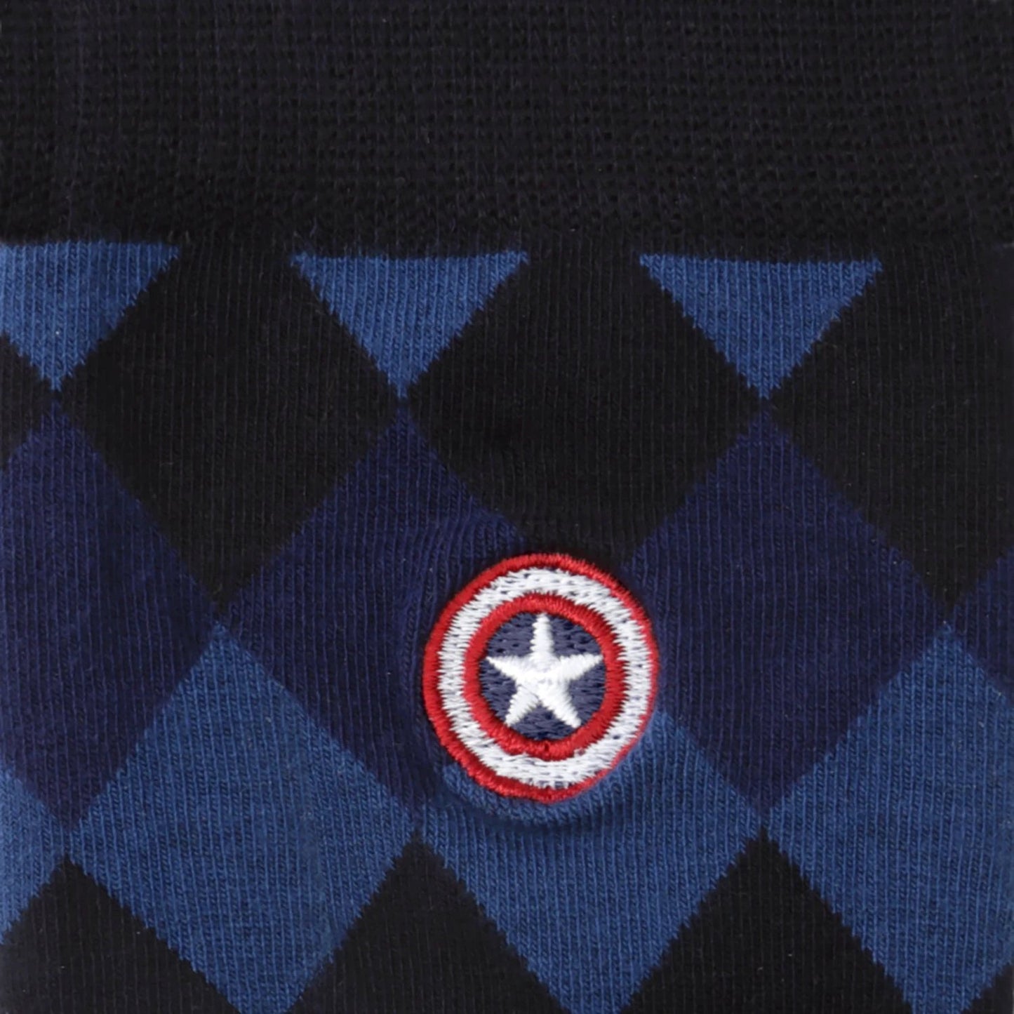 Marvel Captain America Argyle Blue Gift Set by Cufflinks.com