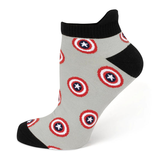 Marvel Captain America Gray Ankle Gift Set by Cufflinks.com