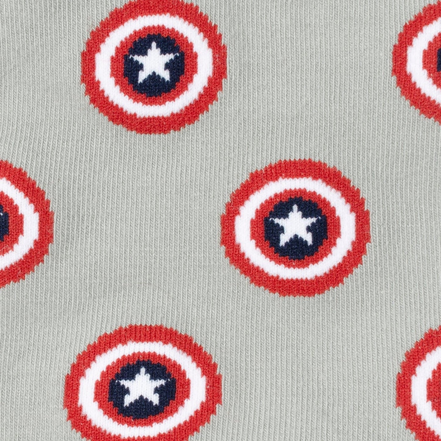 Marvel Captain America Gray Ankle Gift Set by Cufflinks.com