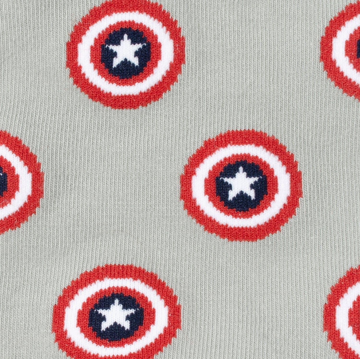 Marvel Captain America Gray Ankle Gift Set by Cufflinks.com