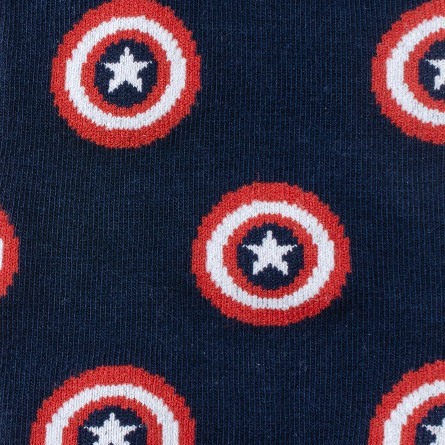 Marvel Captain America Navy Ankle Sock Gift Set by Cufflinks.com