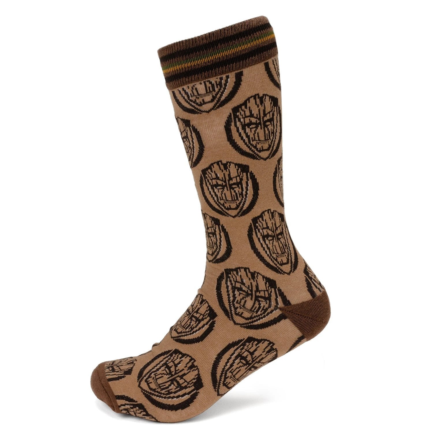 Marvel Guardians of the Galaxy Groot Brown Tonal Gift Set by Cufflinks.com