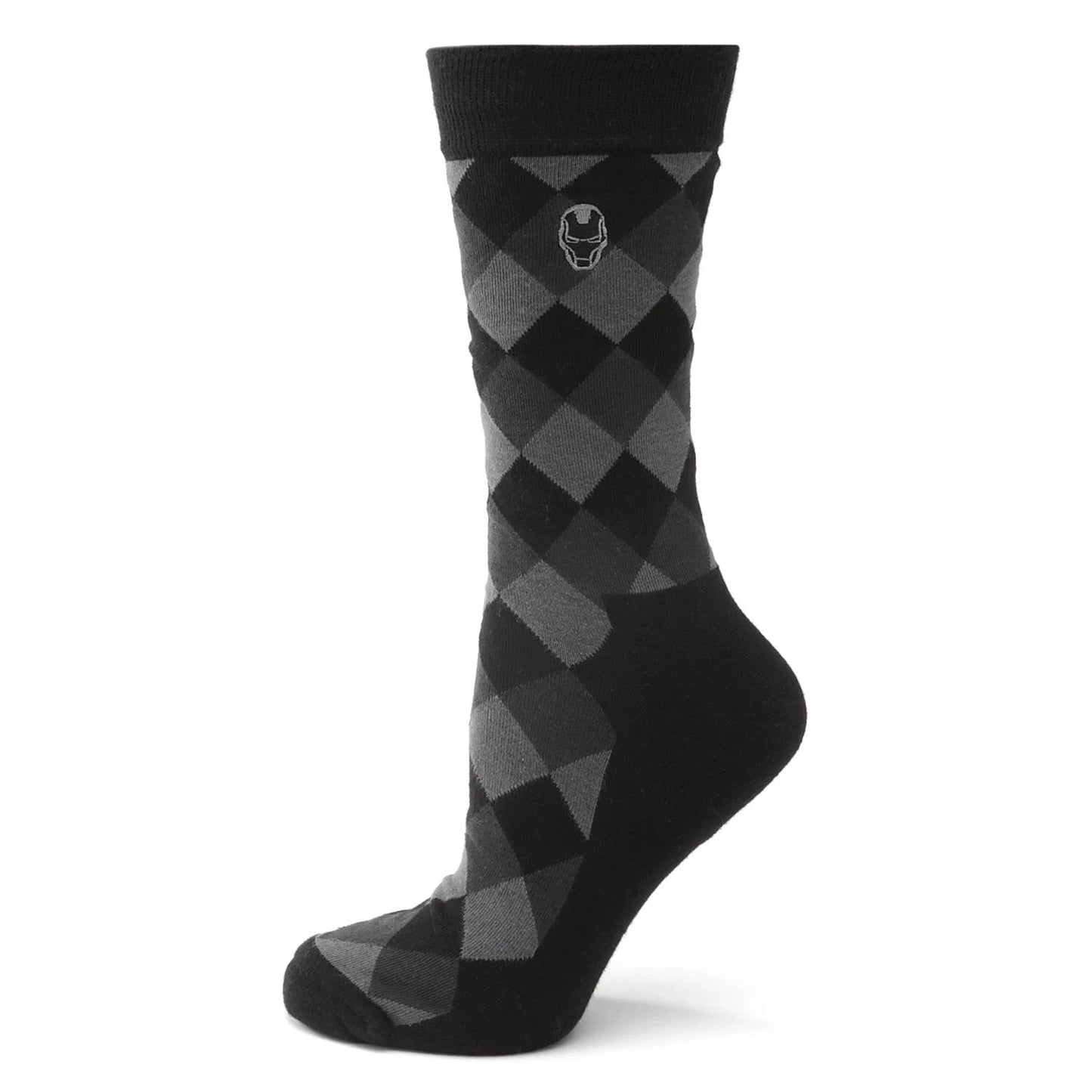 Marvel Iron Man Argyle Black Gift Set by Cufflinks.com