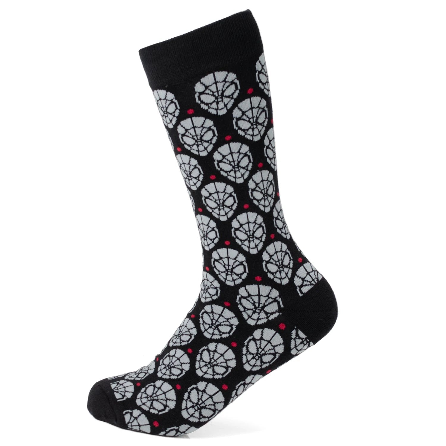 Marvel Spider-Man Dot Gray and Black Gift Set by Cufflinks.com