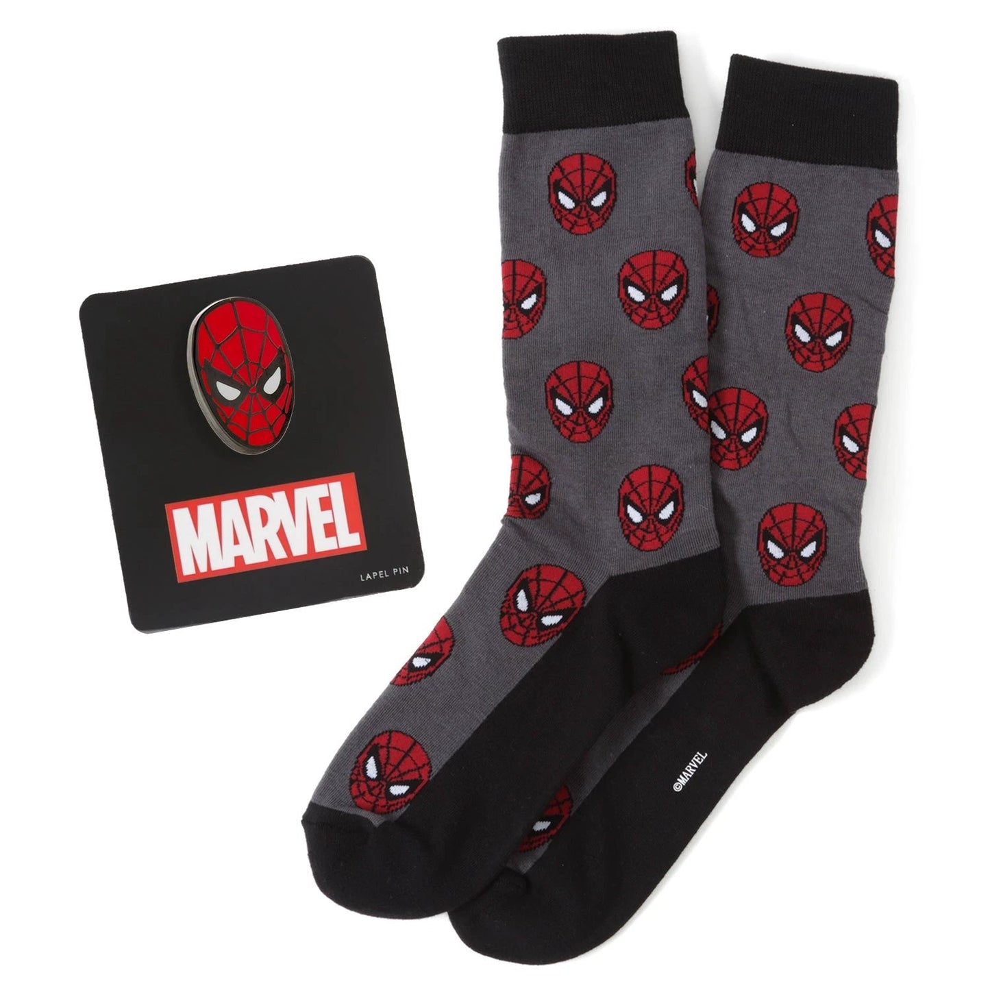 Marvel Spider-Man Gray Gift Set by Cufflinks.com