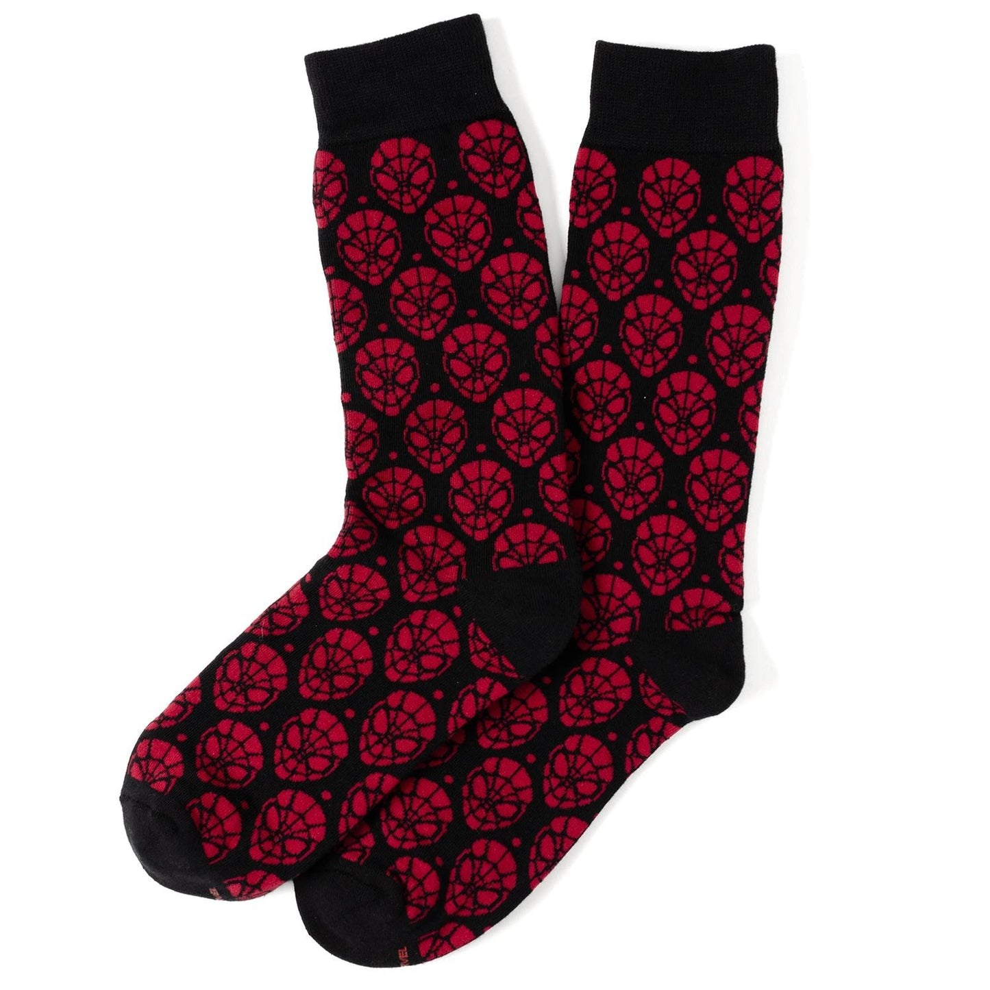 Marvel Spider-Man Dot 3 Pack Socks and Lapel Pin Gift Set by Cufflinks.com