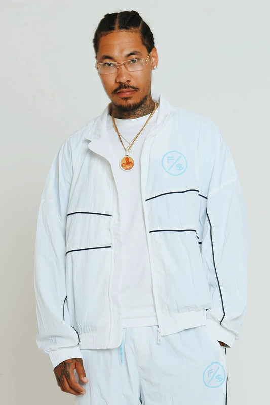 MOTION Nylon Jacket (White) by Fly Supply Co