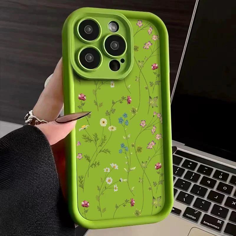 Line Flower Phone Case by GJG Denim